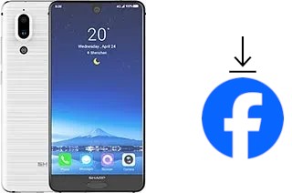 How to install Facebook on a Sharp Aquos S2