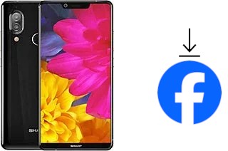 How to install Facebook on a Sharp Aquos S3 High Edition