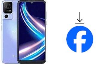 How to install Facebook on a Sharp Aquos V7 Plus