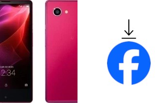 How to install Facebook on a Sharp Aquos Xx2 Mini