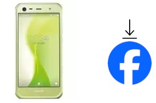 How to install Facebook on a Sharp Aquos Xx3 mini