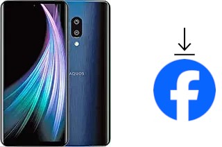 How to install Facebook on a Sharp Aquos Zero 2