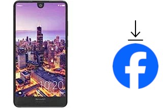 How to install Facebook on a Sharp Aquos C10