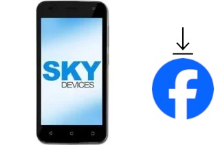 How to install Facebook on a Sky-Devices Sky Elite 4-5P