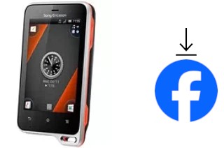 How to install Facebook on a Sony Ericsson Xperia active