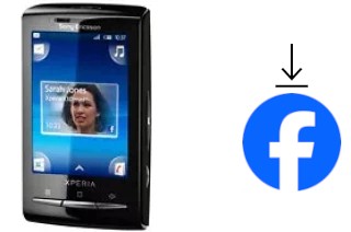 How to install Facebook on a Sony Ericsson Xperia X10 mini