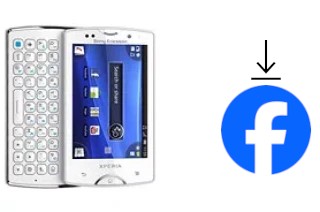 How to install Facebook on a Sony Ericsson Xperia mini pro