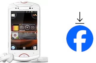 How to install Facebook on a Sony Ericsson Live with Walkman