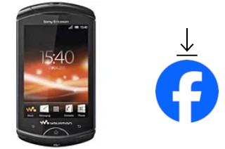 How to install Facebook on a Sony Ericsson WT18i