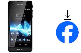 How to install Facebook on a Sony Xperia SX SO-05D