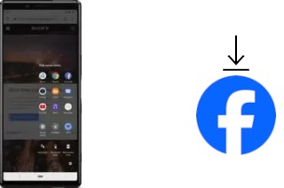 How to install Facebook on a Sony Xperia 1