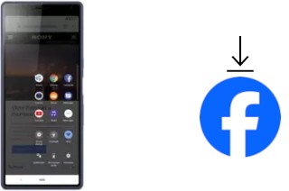 How to install Facebook on a Sony Xperia 10 Plus