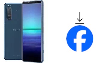 How to install Facebook on a Sony Xperia 5 II