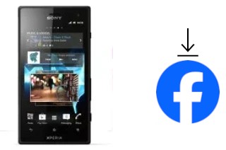 How to install Facebook on a Sony Xperia acro S