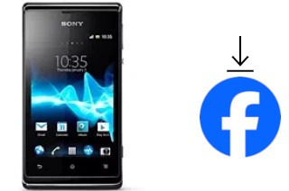 How to install Facebook on a Sony Xperia E dual