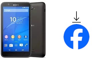 How to install Facebook on a Sony Xperia E4