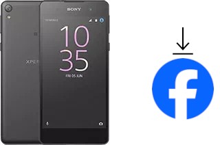 How to install Facebook on a Sony Xperia E5