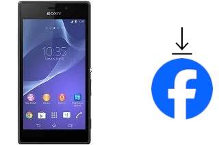 How to install Facebook on a Sony Xperia M2 Aqua