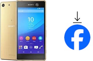 How to install Facebook on a Sony Xperia M5 Dual