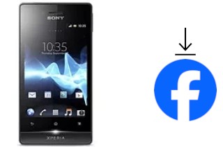 How to install Facebook on a Sony Xperia miro