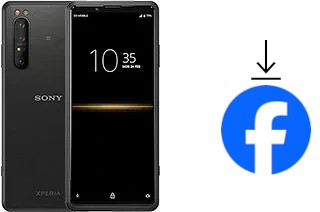 How to install Facebook on a Sony Xperia Pro (2020)