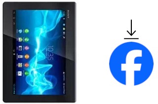 How to install Facebook on a Sony Xperia Tablet S 3G