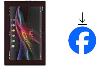 How to install Facebook on a Sony Xperia Tablet Z LTE