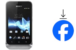 How to install Facebook on a Sony Xperia tipo dual