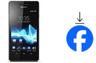 How to install Facebook on a Sony Xperia V