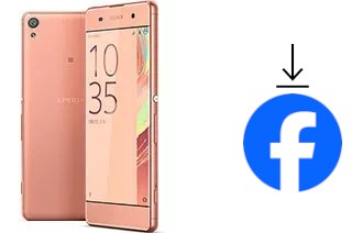 How to install Facebook on a Sony Xperia XA