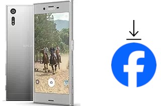 How to install Facebook on a Sony Xperia XZ