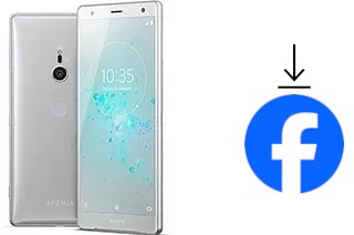 How to install Facebook on a Sony Xperia XZ2