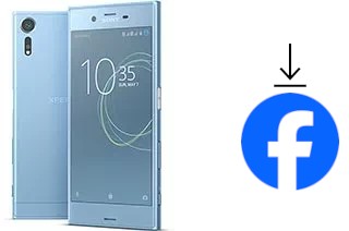 How to install Facebook on a Sony Xperia XZs