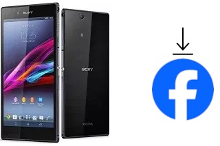 How to install Facebook on a Sony Xperia Z Ultra