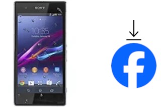 How to install Facebook on a Sony Xperia Z1s