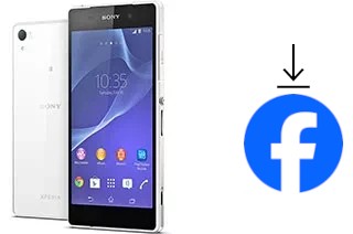 How to install Facebook on a Sony Xperia Z2