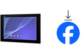 How to install Facebook on a Sony Xperia Z2 Tablet Wi-Fi