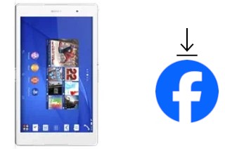 How to install Facebook on a Sony Xperia Z3 Tablet Compact