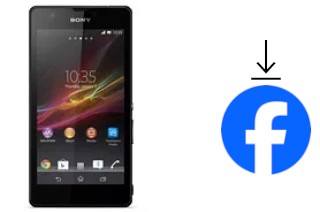 How to install Facebook on a Sony Xperia ZR