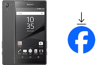 How to install Facebook on a Sony Xperia Z5 Compact