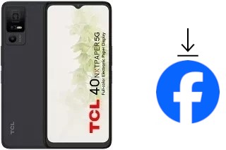 How to install Facebook on a TCL 40 NxtPaper 5G