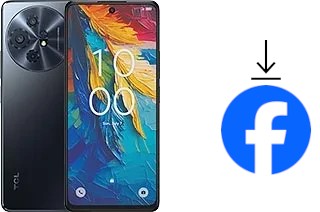 How to install Facebook on a TCL 50 XL Nxtpaper