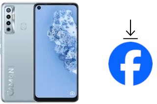 How to install Facebook on a Tecno Camon 17 Lite