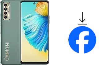 How to install Facebook on a Tecno Camon 17P