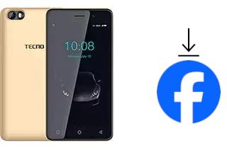 How to install Facebook on a TECNO Pop 1 Lite