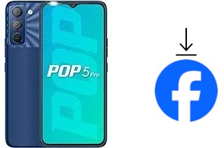 How to install Facebook on a Tecno Pop 5 Pro