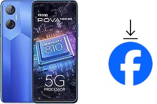 How to install Facebook on a Tecno Pova Neo 5G