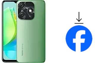 How to install Facebook on a Tecno Spark 10C