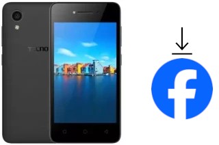 How to install Facebook on a Tecno W1