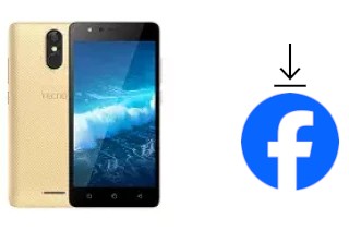 How to install Facebook on a Tecno WX3F LTE